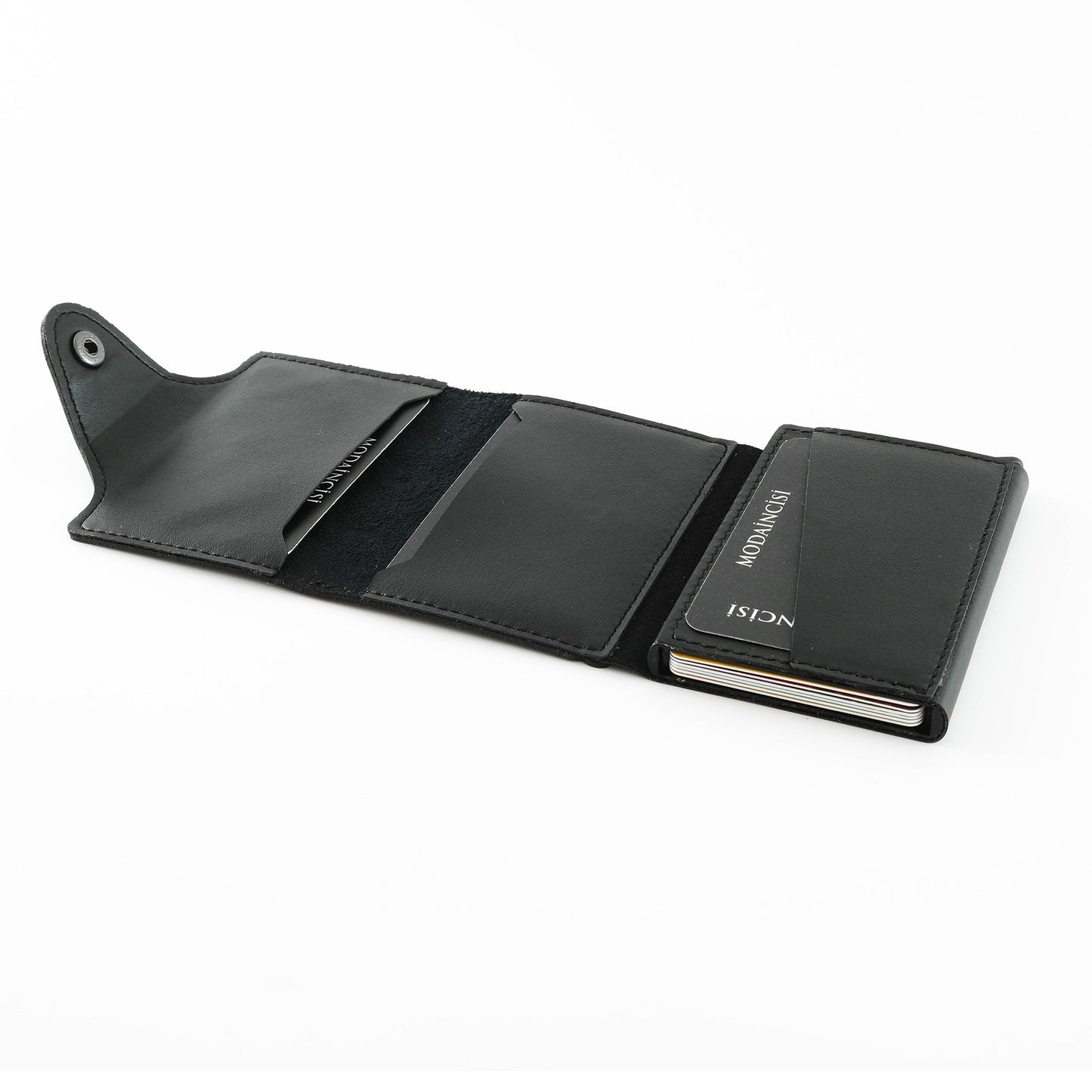 Konk - Synthetic Leather RFID Protection Pop-op Cardholder