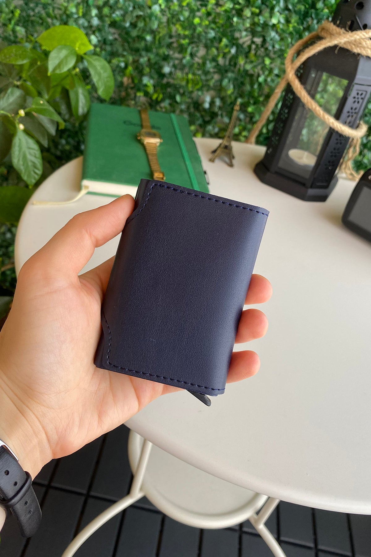 Konk - Synthetic Leather RFID Protection Pop-op Cardholder