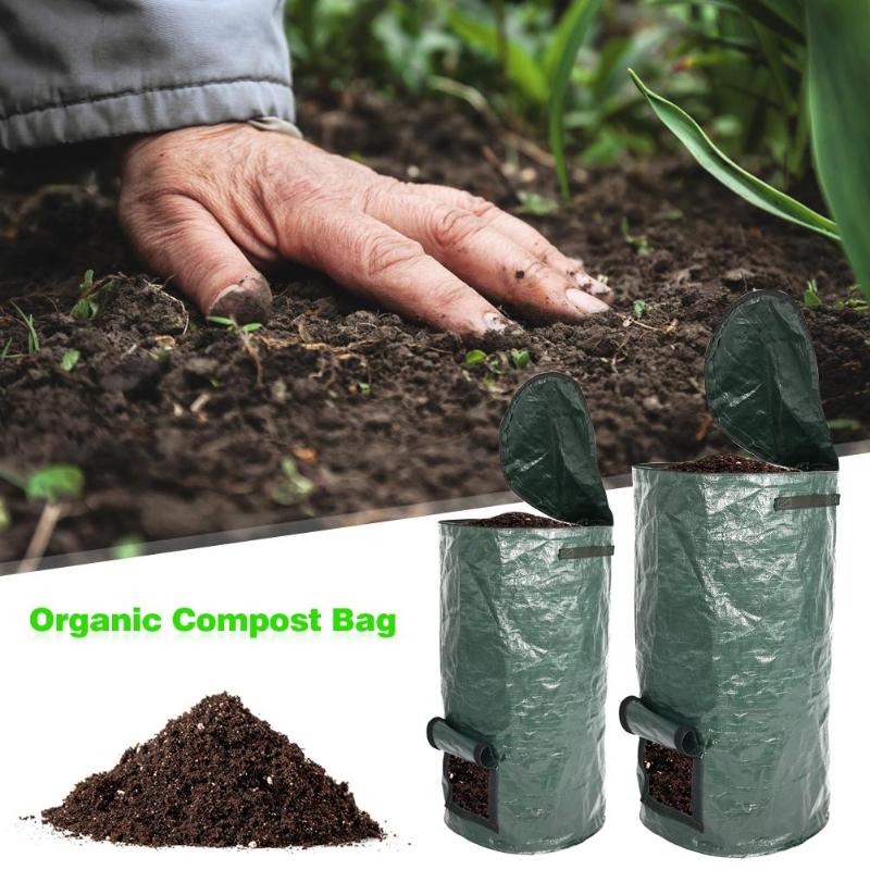 Organic Waste Kitchen Fruit Compost Bag PE Cloth