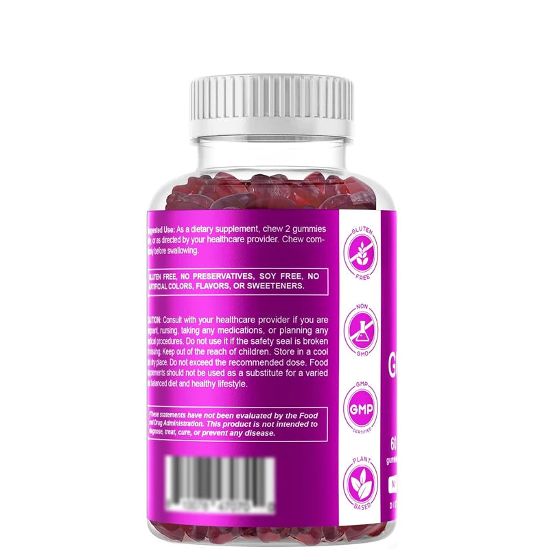 10000 micrograms of vitamin biotin gummies for stronger hair, skin, and nails -60 vegetarian gummies - also known as vitamin B7