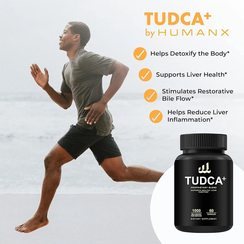 TUDCA+1000mg - for detoxification and cleansing - vegetarian, non GMO, Tudca bile salt supplement powder